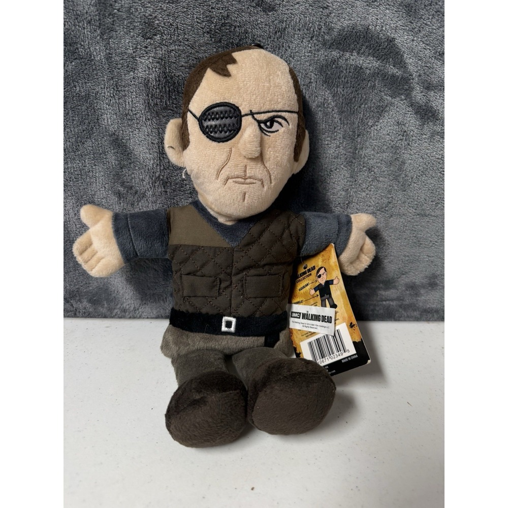 8" 2012 THE WALKING DEAD GOVERNOR PLUSH NEW WITH TAG PEEK-A-BOO TOYS SKYBOUND